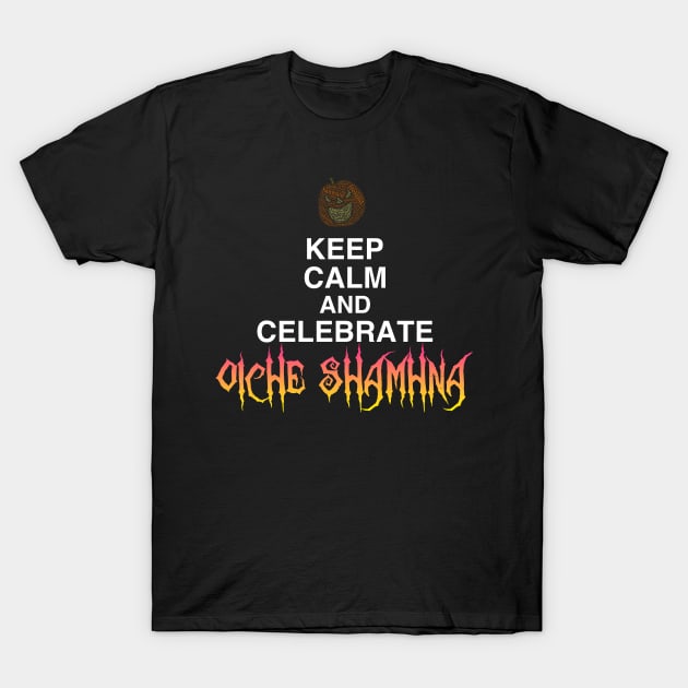 Keep Calm Samhain Halloween T-Shirt by irelandcalling